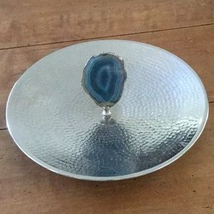 Great 10” footed candy/ serving dish .
